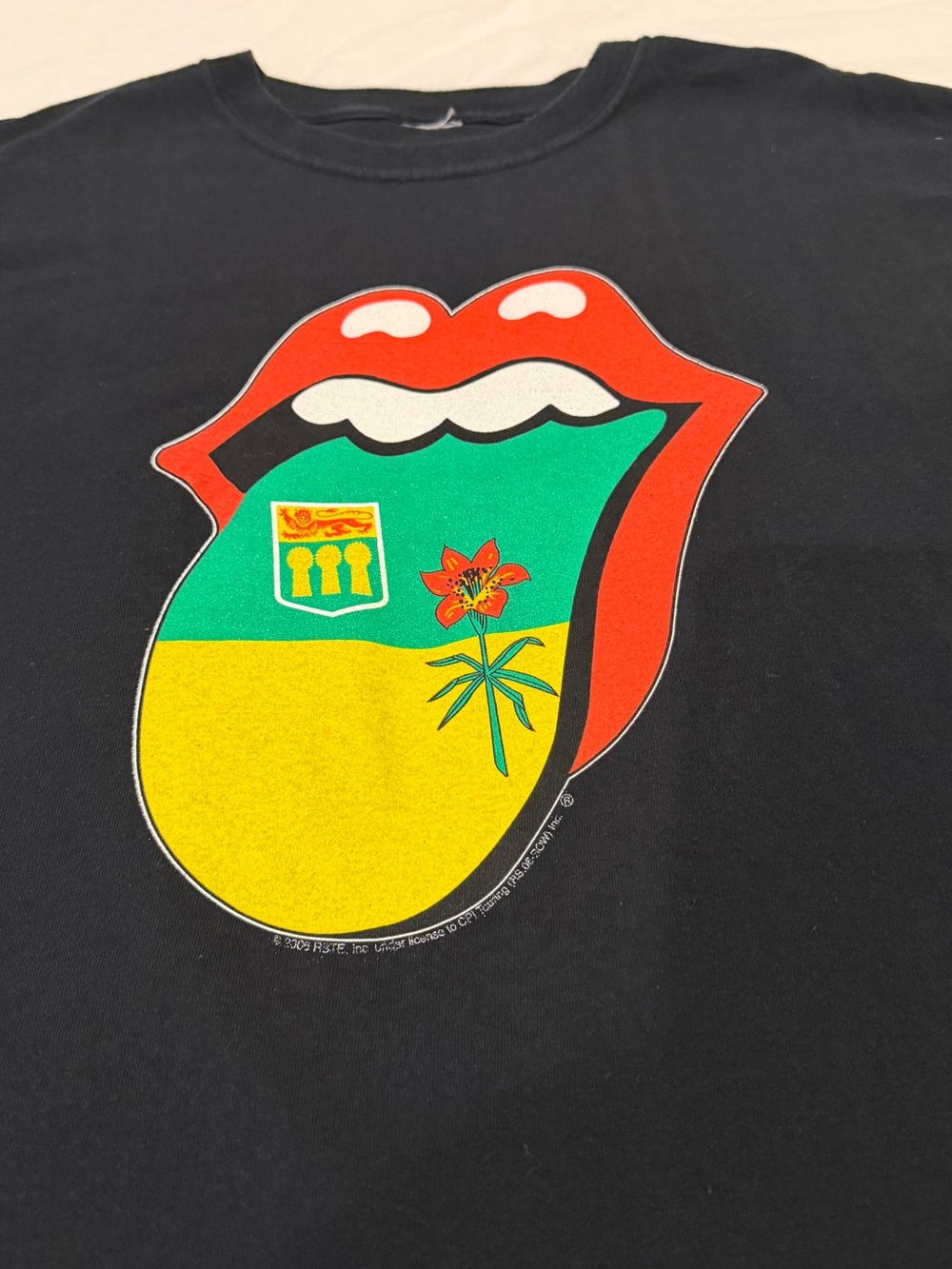 RARE 2006 Rolling Stones Regina concert Shirt
